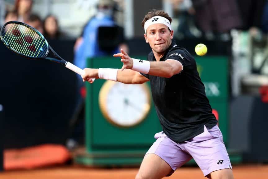 Former French Open Finalist Casper Ruud (Marco Iacobucci Epp/Shutterstock)