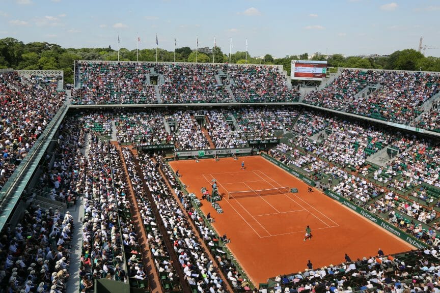 Main French Open Stadium (Leonard Zhukovsky/Shutterstock)