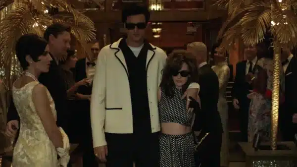 Jacob Elordi and Cailee Spaeny in 'Priscilla.'