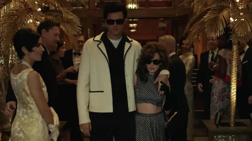 Jacob Elordi and Cailee Spaeny in 'Priscilla.'