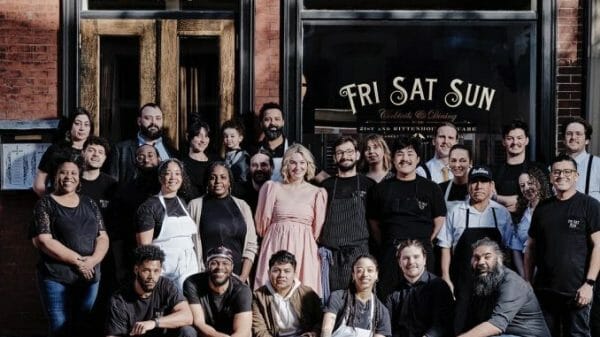 The 'Friday Saturday Sunday' restaurant in Philadelphia.