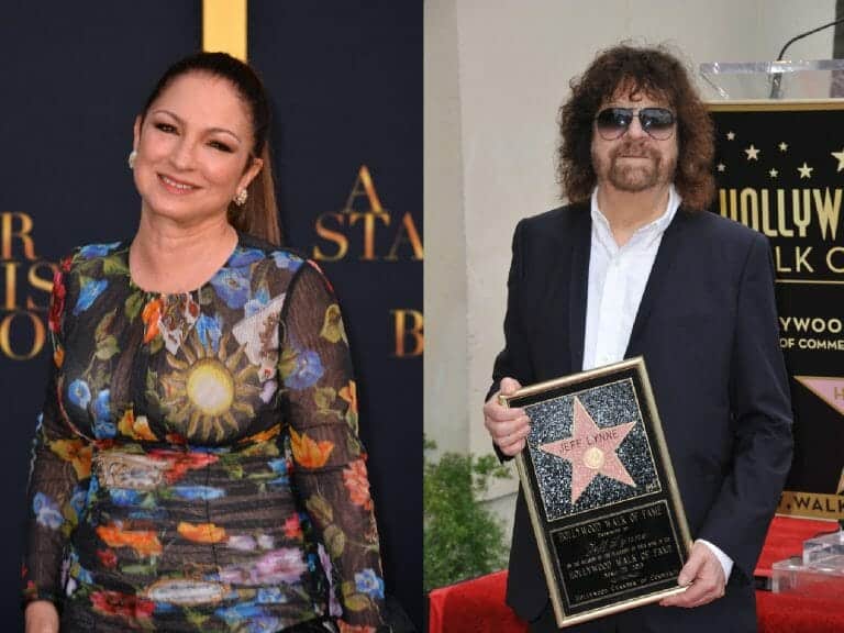 Gloria Estefan and Jeff Lynne