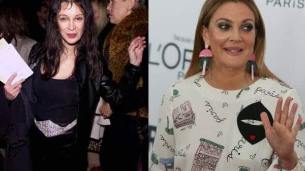 Jaid Barrymore (left) and Drew Barrymore (right).