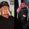 Hulk Hogan (left) and The Iron Sheik (right)