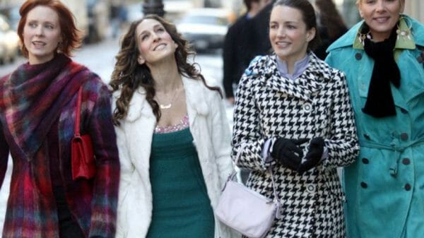 Cynthia Nixon, Sarah Jessica Parker, Kristin Davis, Kim Cattrall in "Sex and the City" (HBO)