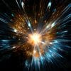 Black Hole flash of light