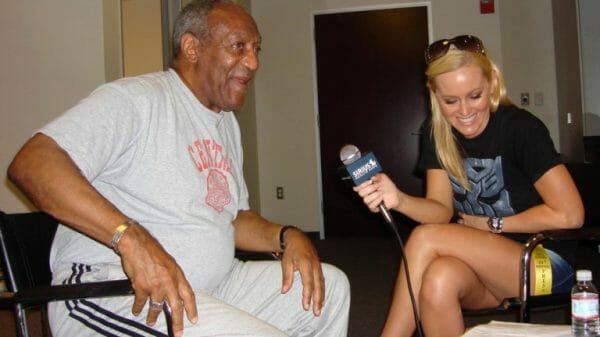 Bill Cosby and Katie Lohmann at the 2007 Playboy Jazz Festival. The Hollywood Bowl, Los Angeles, CA.