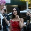 Colson Baker aka Machine Gun Kelly and Megan Fox attend North America premiere of film Taurus during Tribeca Film Festival at Beacon Theater
