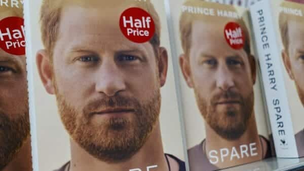 Prince Harry's 'Spare' book.