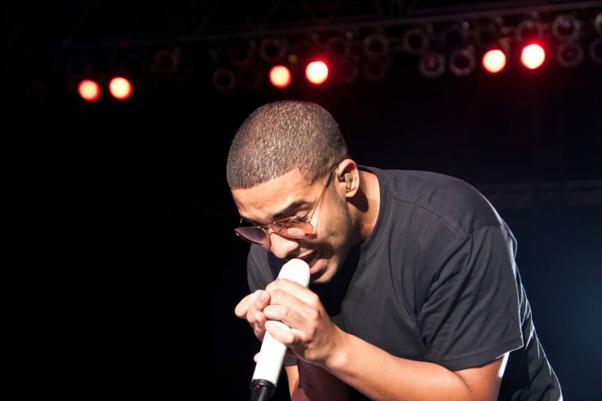 Drake performs at Indiana State Fair
