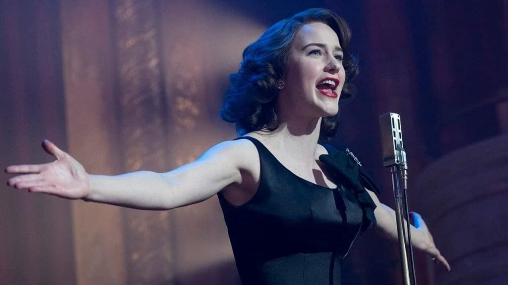 Image from popular finished television series "The Marvelous Mrs. Maisel".