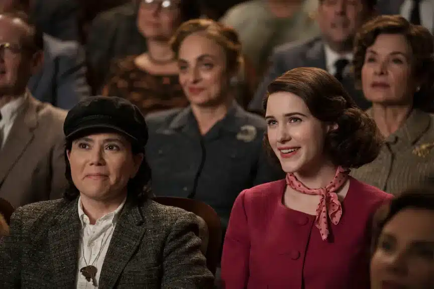 The cast of the popular television series The Marvelous Mrs. Maisel (Amazon)