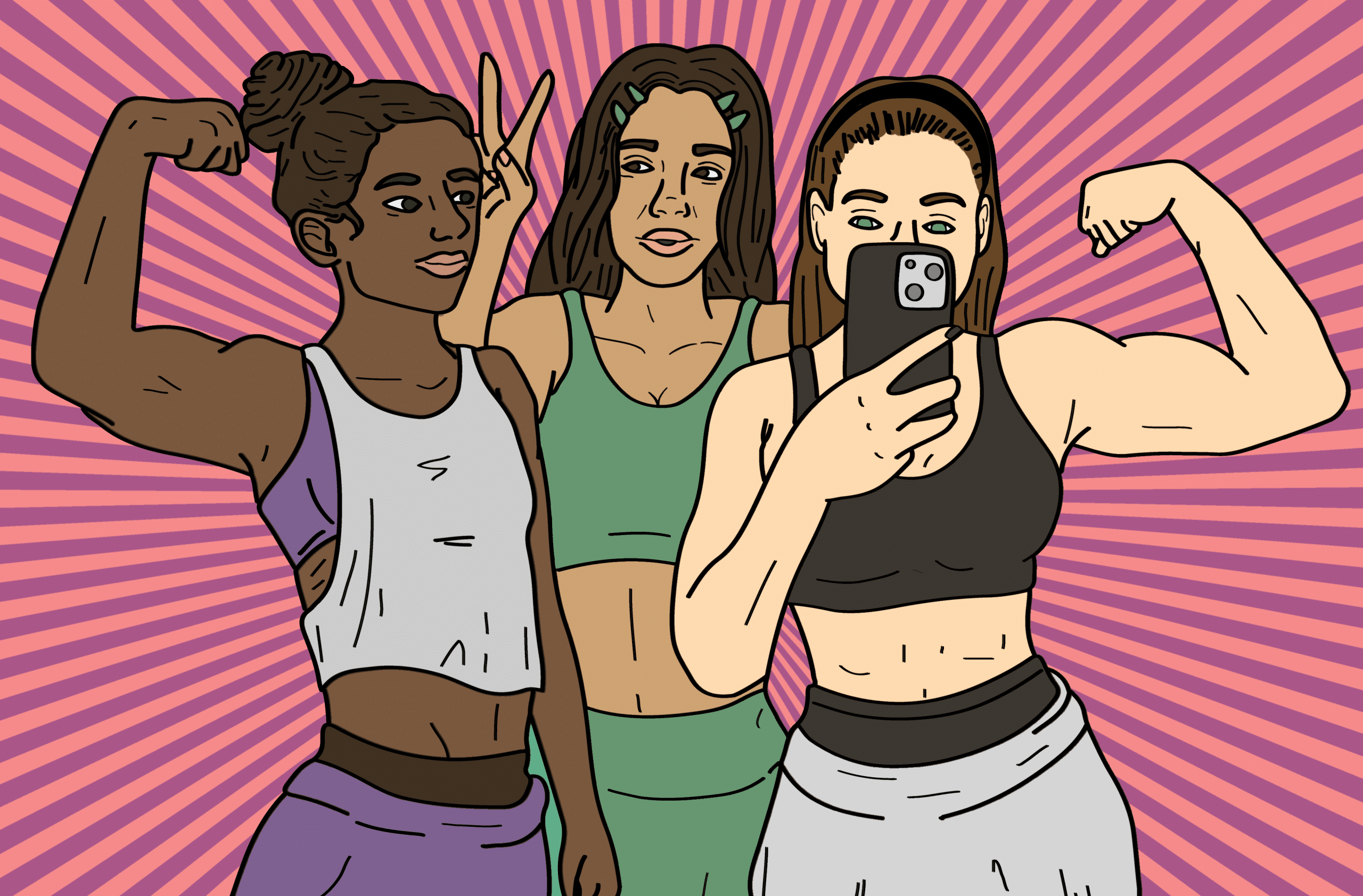 Gals With Gains: The Rise of Muscular Women in Media