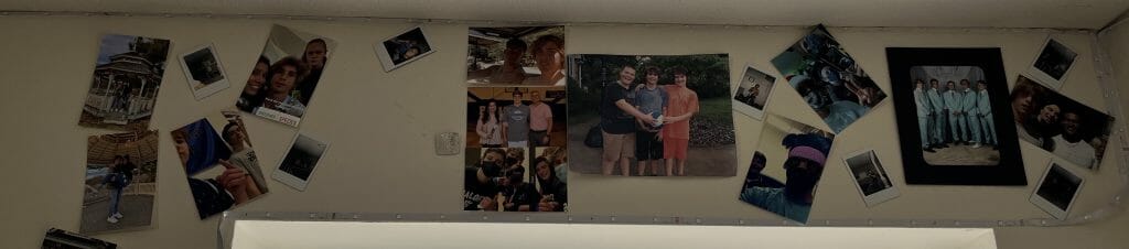 How disposable prints can be used in a college apartment