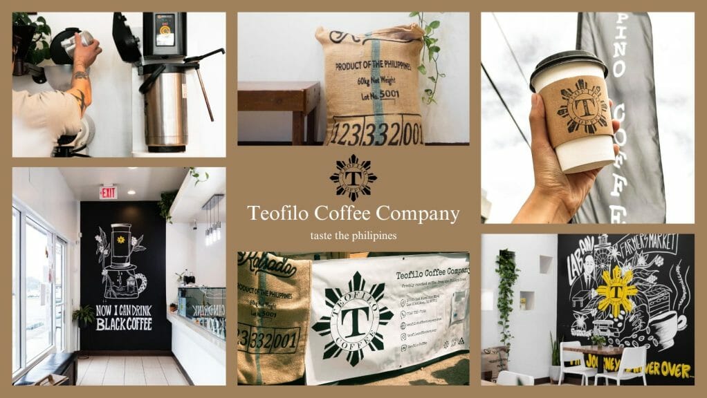 Teofilo Coffee Company Collage