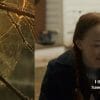 Image of spider's web and still shot from television series 'Anne With an E' which reads, 'I think broken things have such a sad beauty'.