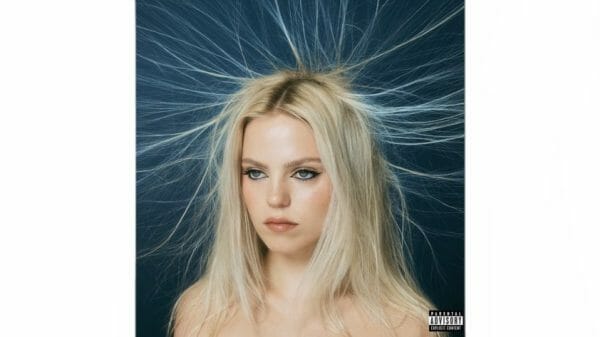 The cover art for 'Snow Angel' - Reneé Rapp's debut album.
