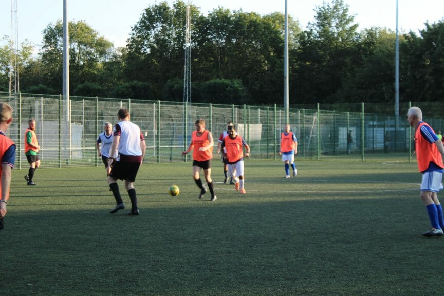 During a Kickabout at St Margaret's Pastures Sports Centre in Leicester. Photo Credits: Shruthi Sheeja Satheevan