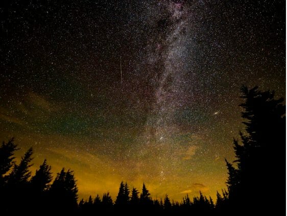 Perseid meteor shower
