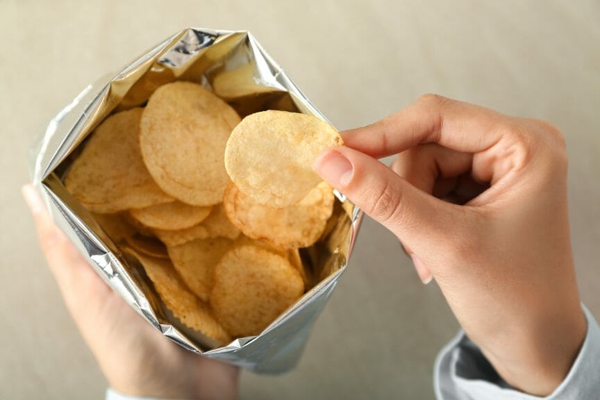 A bag of chips, another UPF