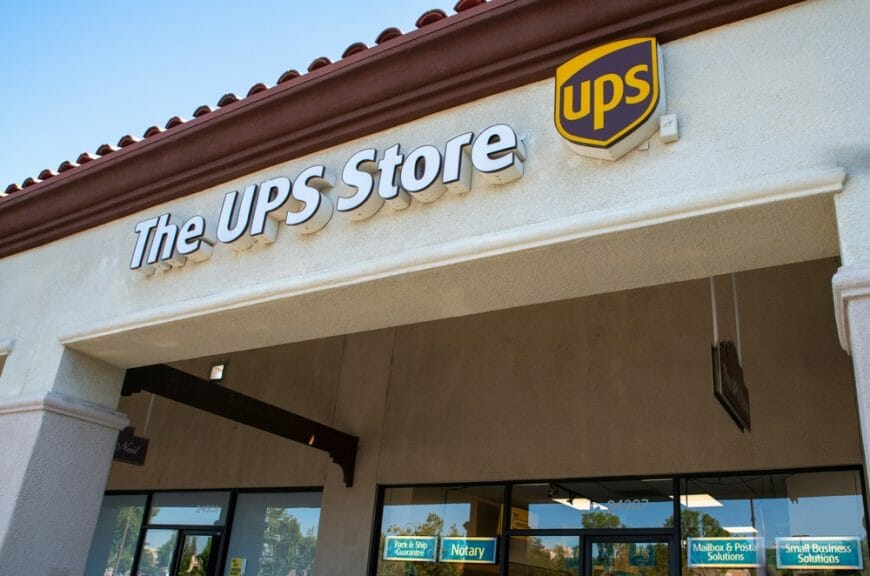UPS store associated with Teamsters strike