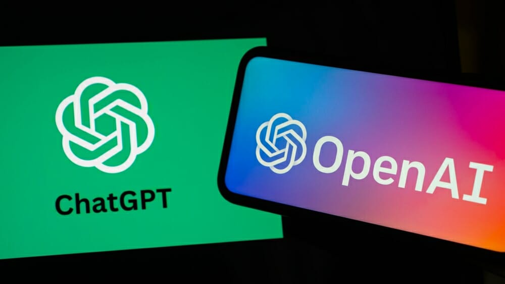 ChatGPT and parent company OpenAI logos.