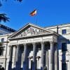 The Congress of Deputies building in Madrid.