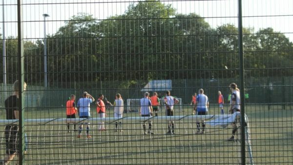 During a Kickabout at St Margaret's Pastures Sports Centre, Leicester. Photo Credits: Shruthi Sheeja Satheevan