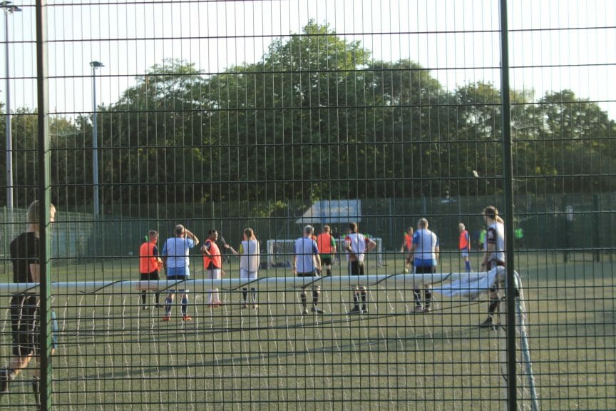 During a Kickabout at St Margaret's Pastures Sports Centre, Leicester. Photo Credits: Shruthi Sheeja Satheevan