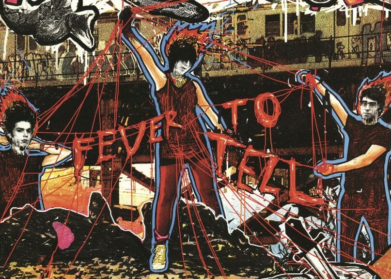 Album art for Yeah Yeah Yeahs' album, 'Fever To Tell.'