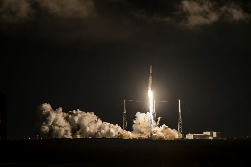 Spacex, Falcon9, 22starlink satellites