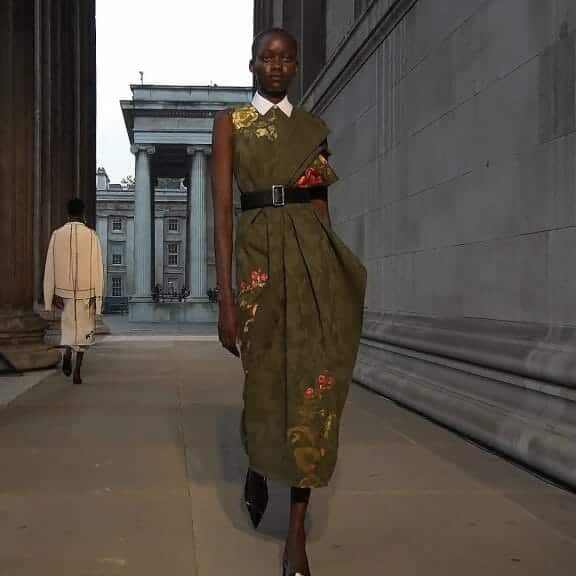 Erdem Spring Summer 2024. London Fashion Week 2023