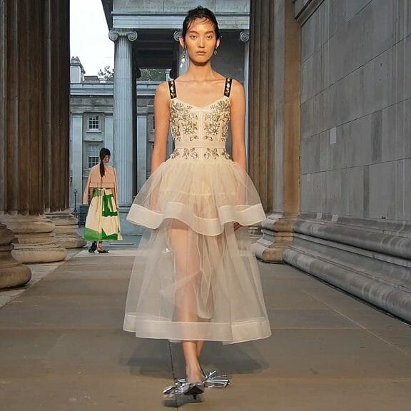 Erdem Spring Summer 2024. London Fashion Week 2023