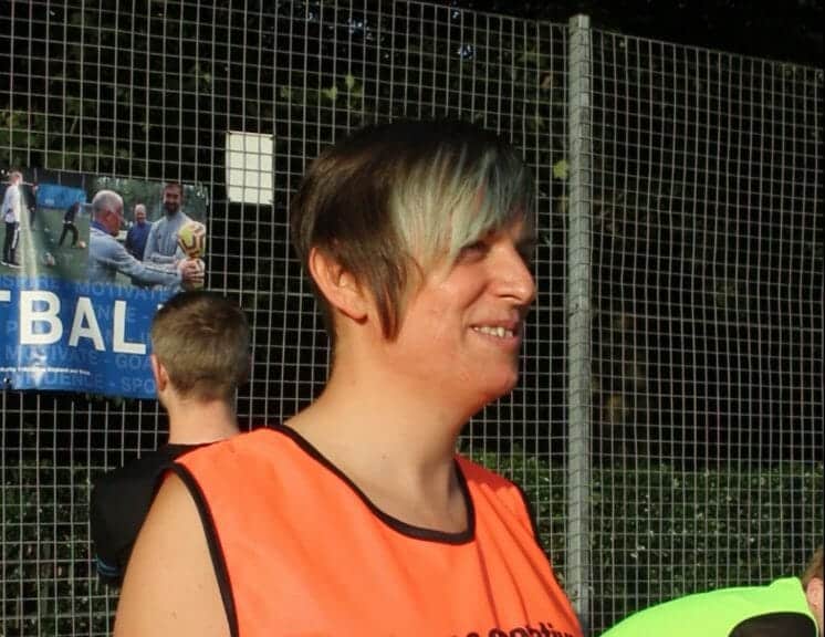 Karen Laurie at St Margaret's Pastures Sports Centre near Abbey Park, Leicester. Photo Credit: Shruthi Sheeja Satheevan
