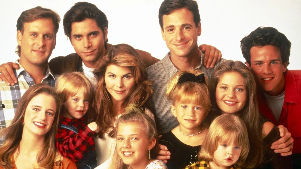 The cast of Full House together.