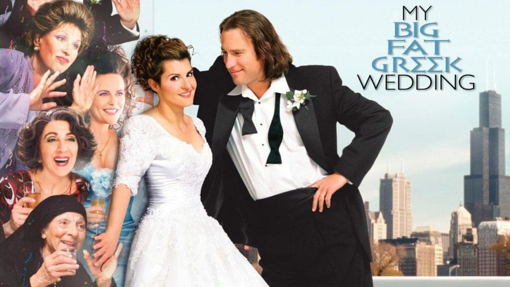 The poster for My Big Fat Greek Wedding.