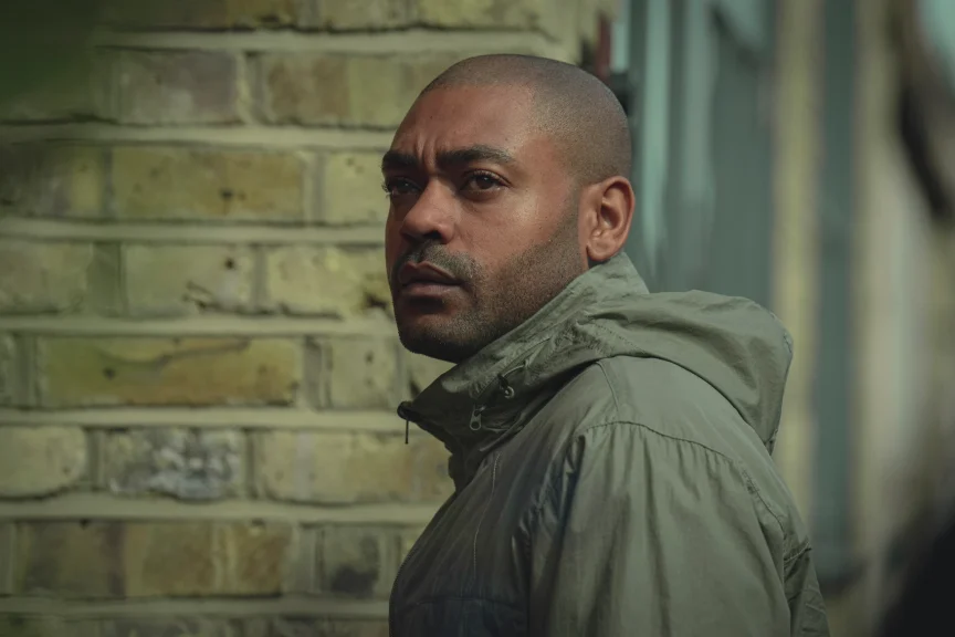 Sully wearing his green jacket in Top Boy