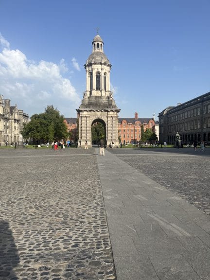 Trinity College Campus Main Square. 