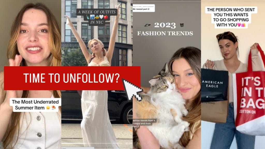 fashion influencers good or bad? Thrifting, influencers, fashion, TikTok