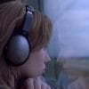Scarlett Johansson staring out the train window in 'Lost in Translation.'