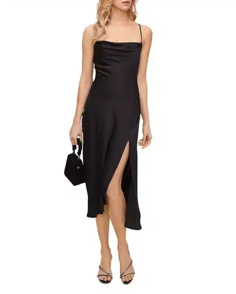 Wardrobe Essentials - Dresses - Bloomingdales - ASTR the Label Strappy Cowl Neck Slip Dress