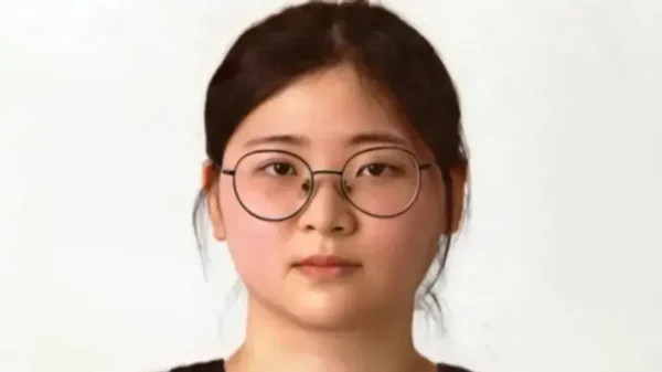 Jung Yoo-jung, who recently got sentenced to life in prison for murder.