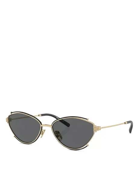 Wardrobe Essentials - Accessories - Bloomingdales - TORY BURCH TY6103 Solid Oval Sunglasses, 55mm
