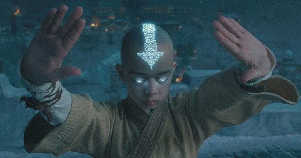 Avatar Aang in M. Night Shyamalan's 'The Last Airbender.'