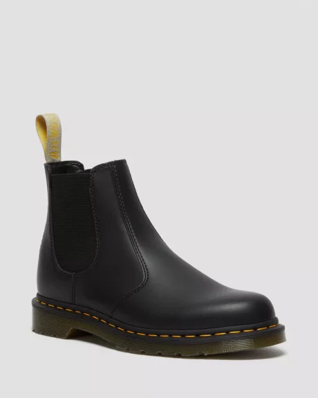 Wardrobe Essentials - Footwear - Boots - Doc Marten - Vegan 2976 Felix Chelsea Boots in Black