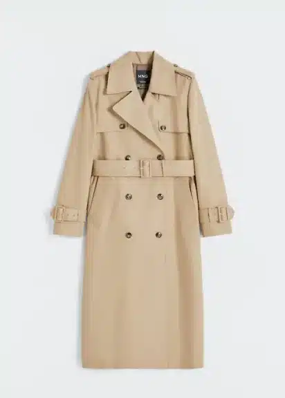 Wardrobe Essentials - Outerwear- Trench Coat - Mango - Water-Repellent Premium Trench Coat