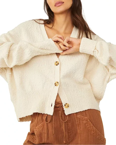 Christmas Gifts - Fashion - Bloomingdales - Free People Found My Friend Cardigan