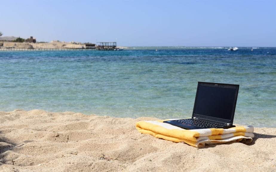 Digital nomad remote working