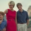 Princess Diana with her children in The Crown.