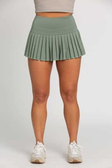 Pinterest Trends - Green Tennis Skirt